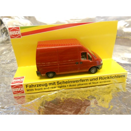 ** Busch 5636   Fiat  " Ducato " Van  with Working Front and Rear Lights 14-16 volts.
