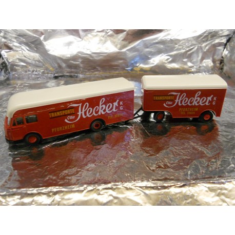 ** Brekina 57804  Lorry and Trailer  " Otto Hecket ".