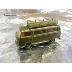 ** Brekina 33171 VW T2 Military Bus with Top Carry Frame