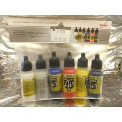 ** Herpa 371131 Airbrush Colour Set 'Plug and Spray'  (6 Colours)
