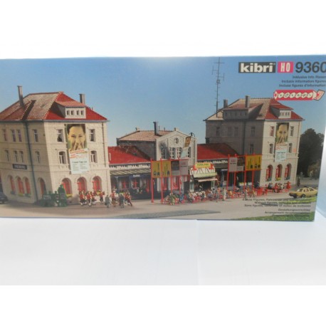 ** Kibri 9360 Mainline Station Freiberg excludes figures and Cars