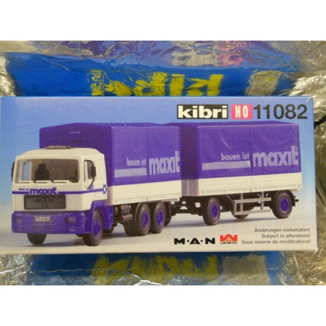 ** Kibri 11082  M A N Lorry and Trailer  Kit