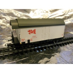 ** Liliput 223022  SBB-CFF  Refrierator Wagon with Brakeman"s Platform,  " Bell ",  Era 111.