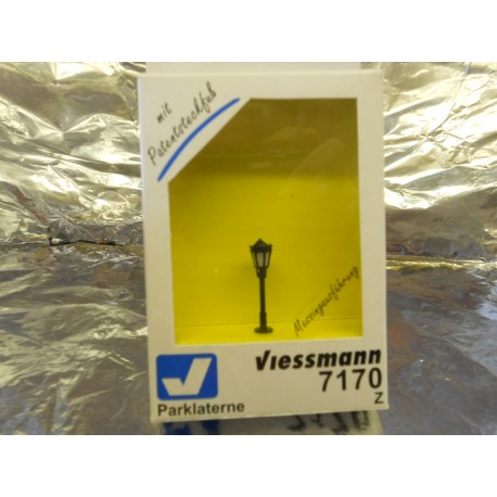 ** Viessmann 7170  Single Park Gas Lamp 25mm  10 - 12 Volts